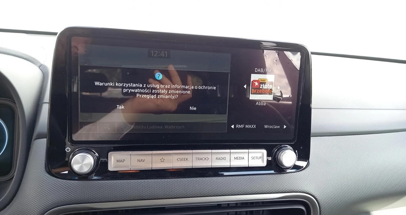 Hyundai Kona cena 136900 przebieg: 3394, rok produkcji 2022 z Dąbrowa Górnicza małe 407